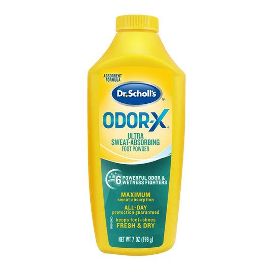 Odor-X® Ultra Sweat-Absorbing Foot Powder