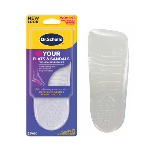 Love Your FLATS & SANDALS 3/4 Length Insoles