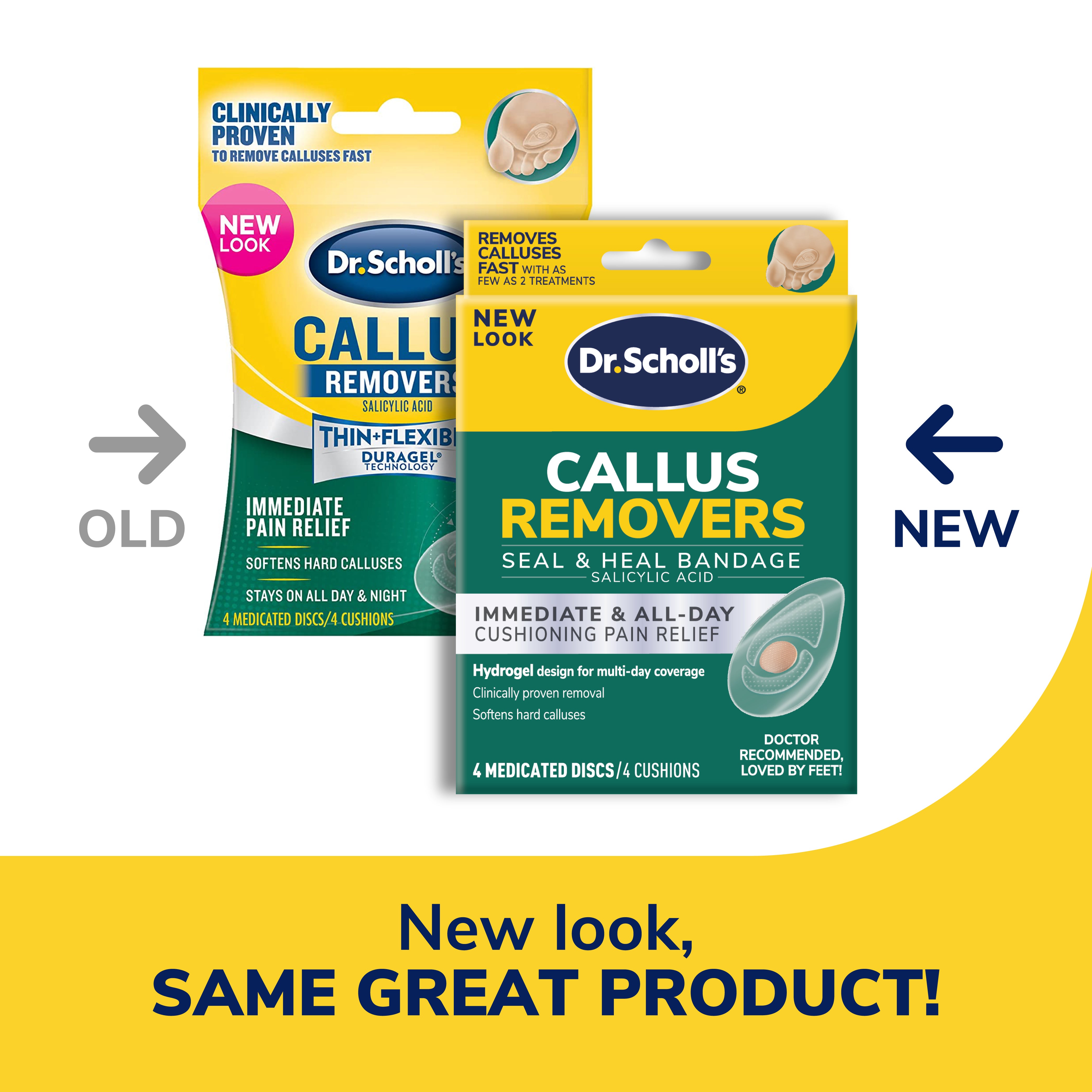 Callus Removers Seal & Heal Bandage with Hydrogel Technology