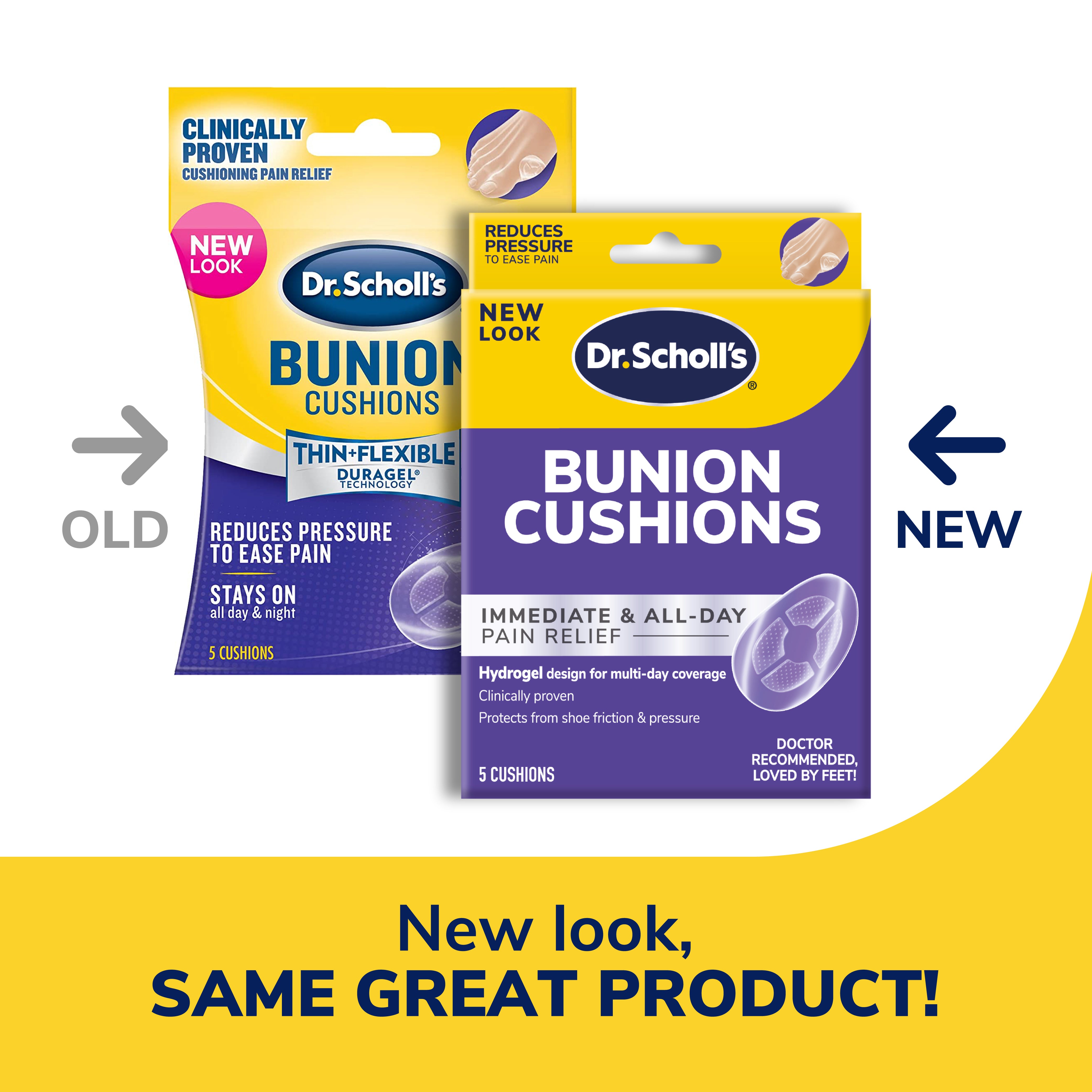 Bunion Cushions with Hydrogel Technology