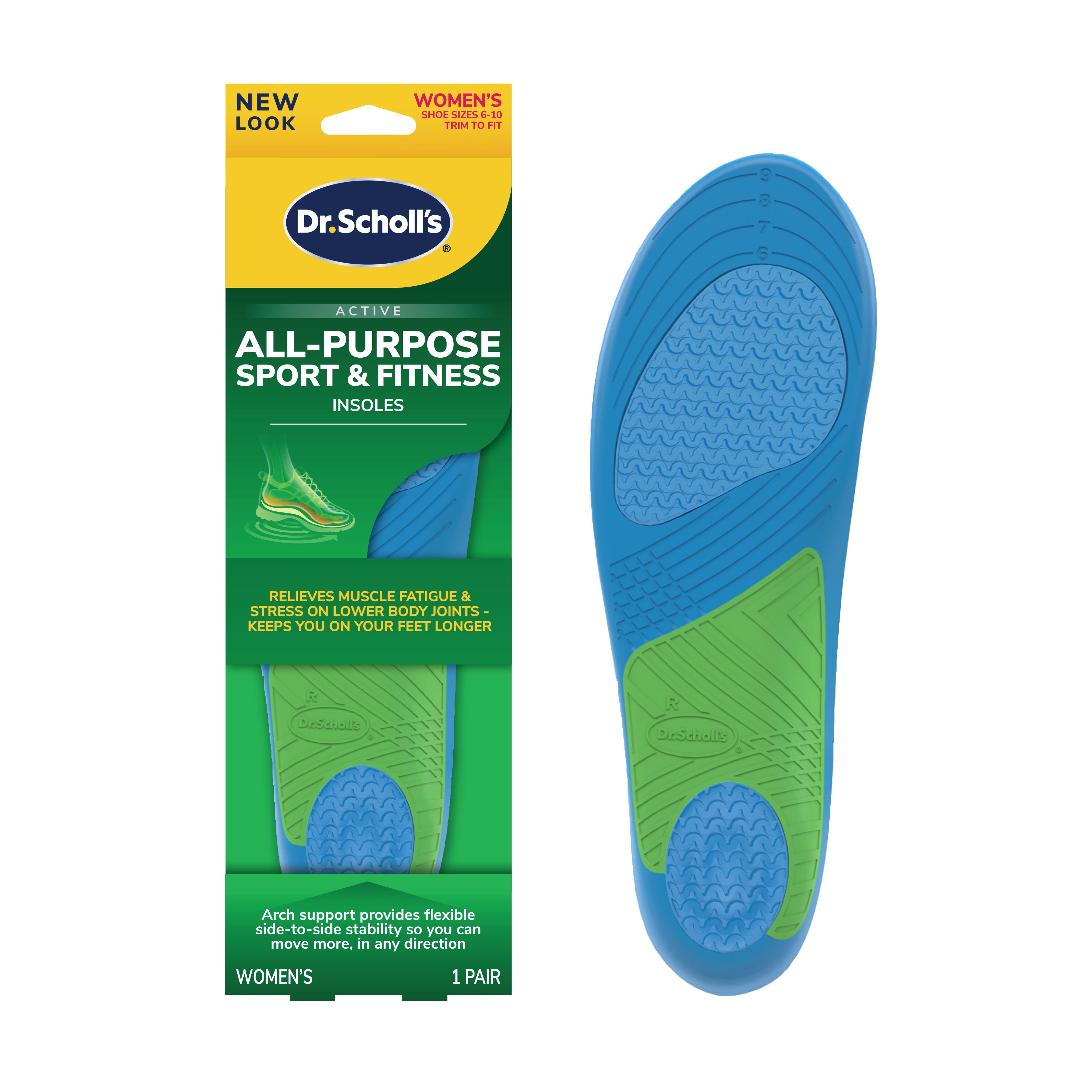 All-Purpose Sport & Fitness Comfort Insoles