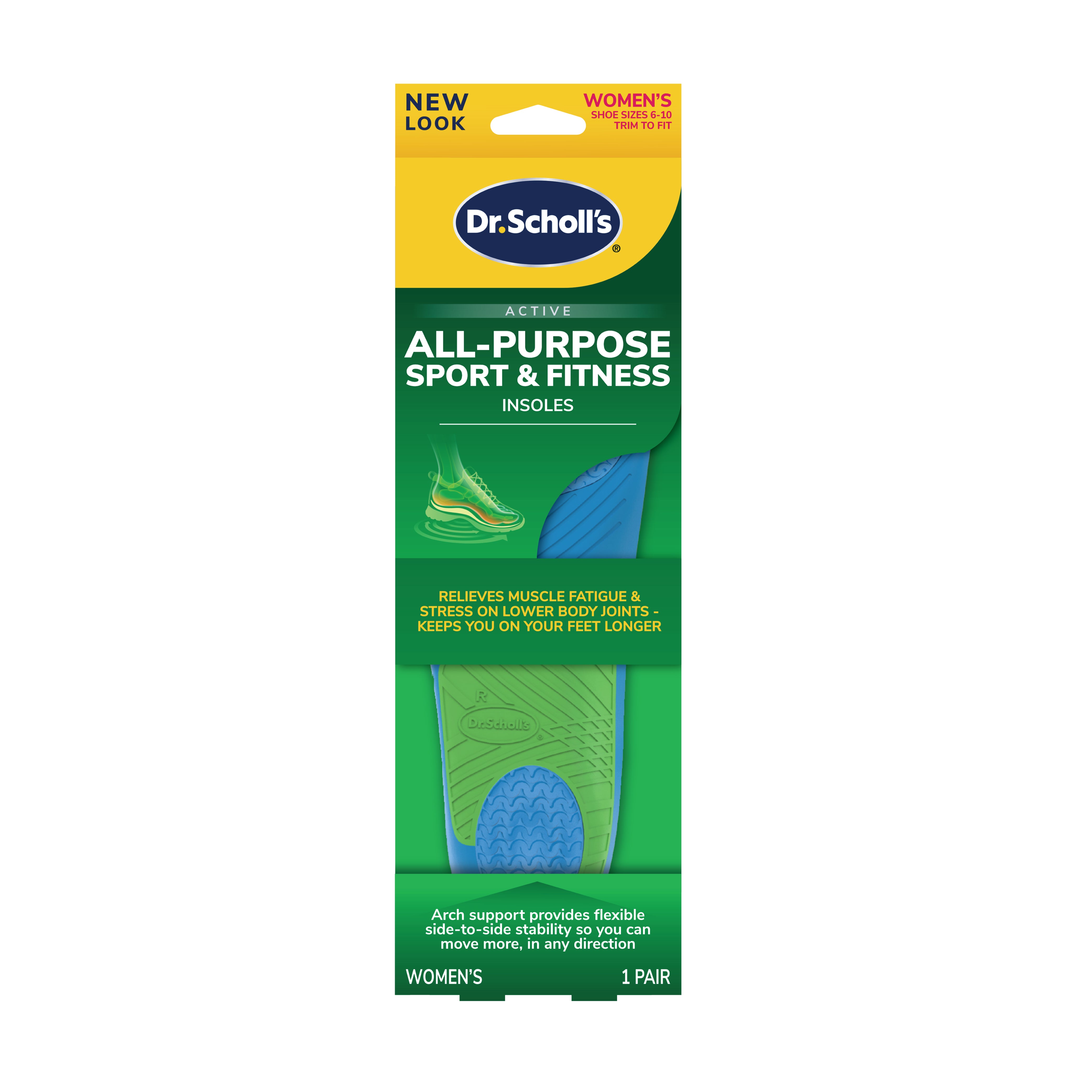 All-Purpose Sport & Fitness Comfort Insoles