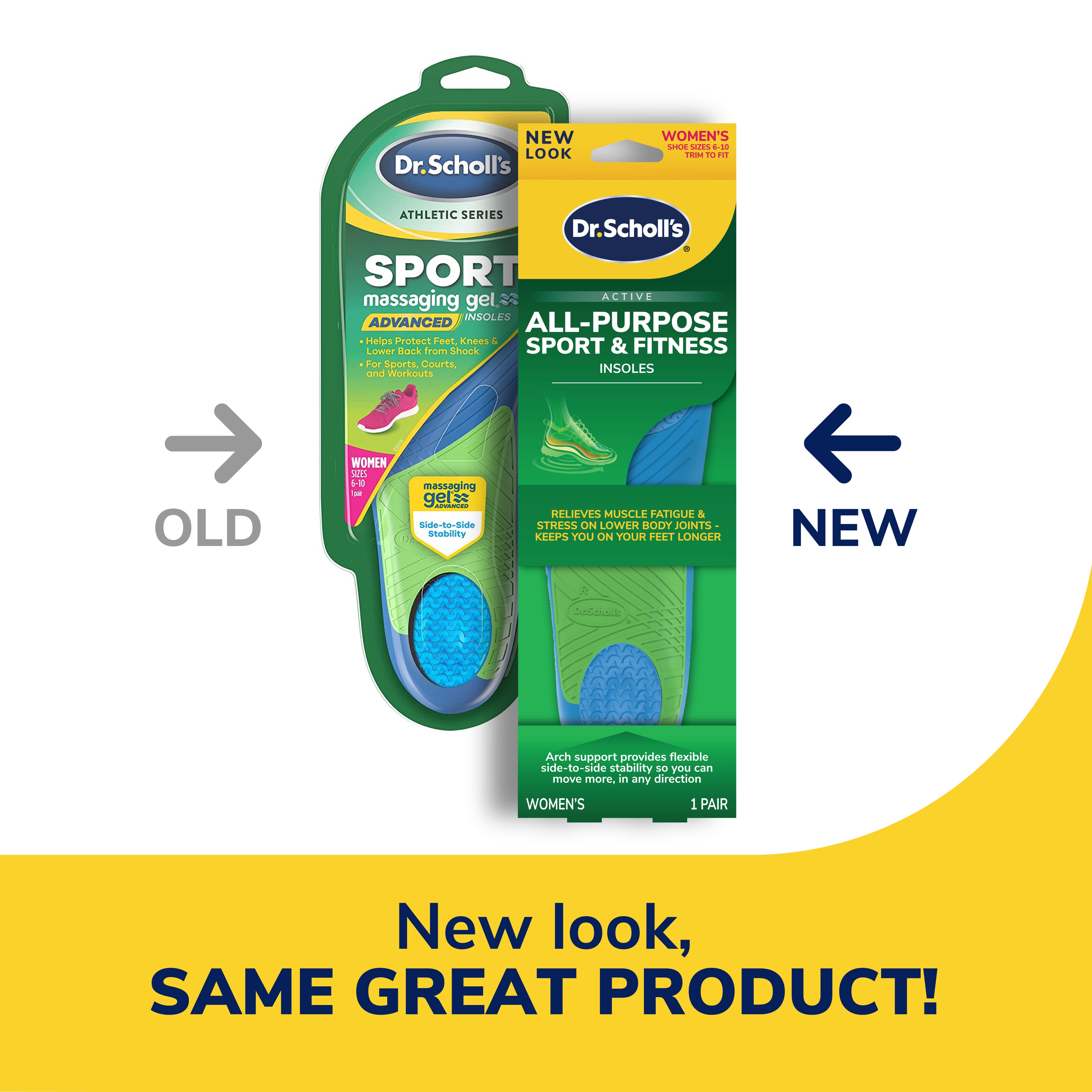 All-Purpose Sport & Fitness Comfort Insoles