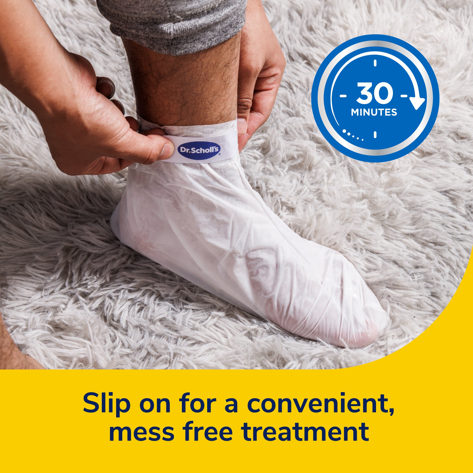 Dry, Cracked Skin Ultra-Hydrating Foot Mask