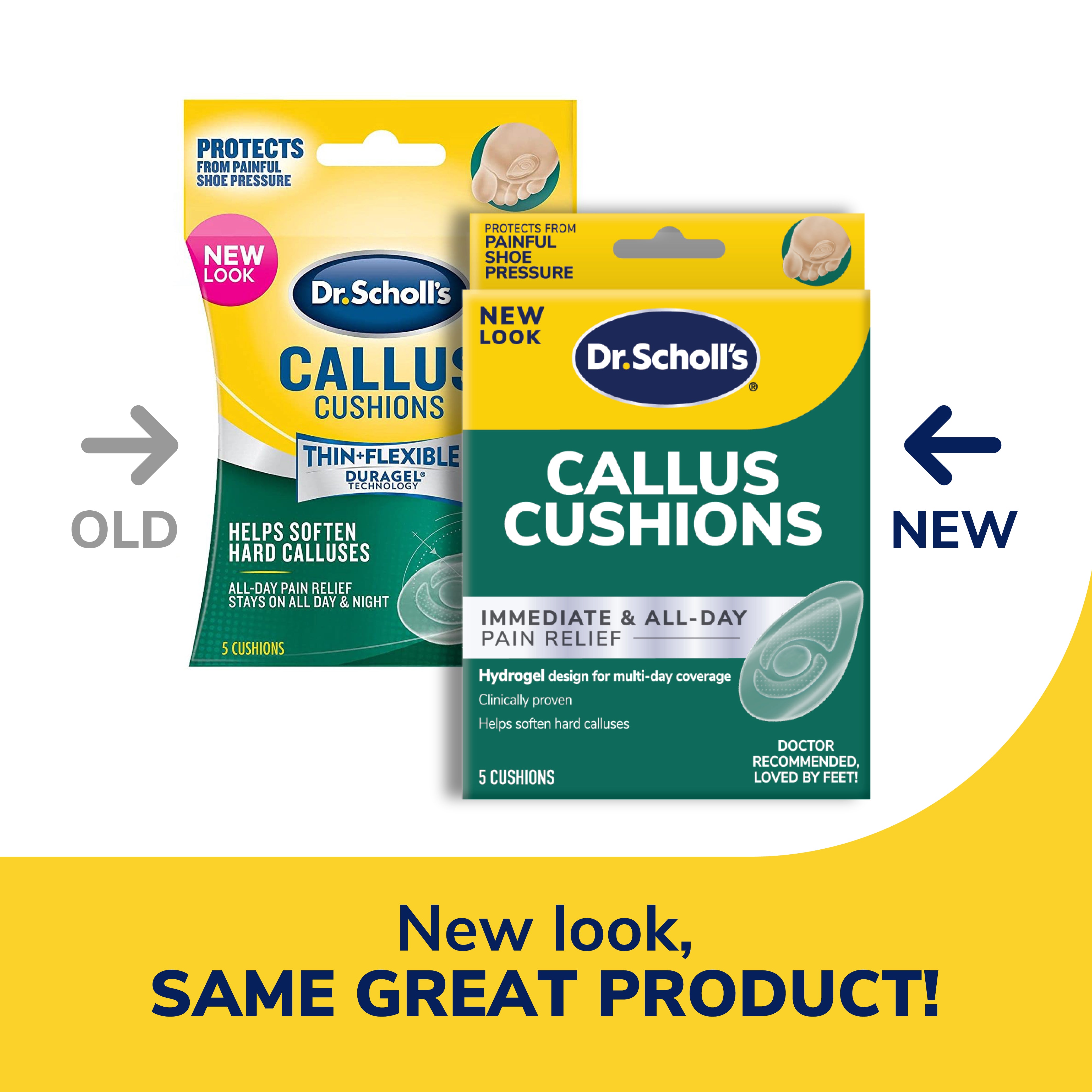 Callus Cushions with Hydrogel Technology