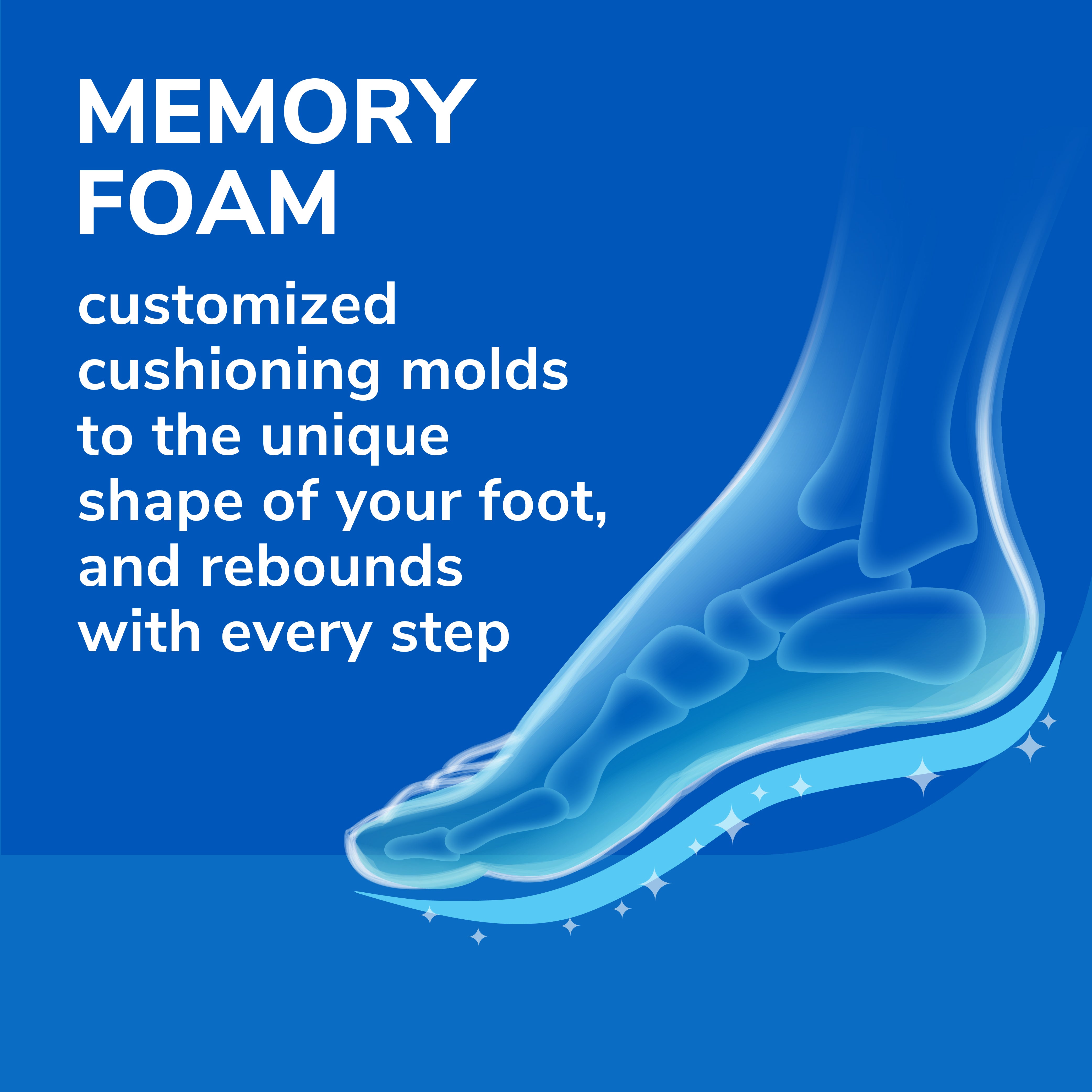 Air-Pillo® with Memory Foam Insoles