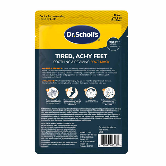 Tired, Achy Feet Soothing & Reviving Foot Mask
